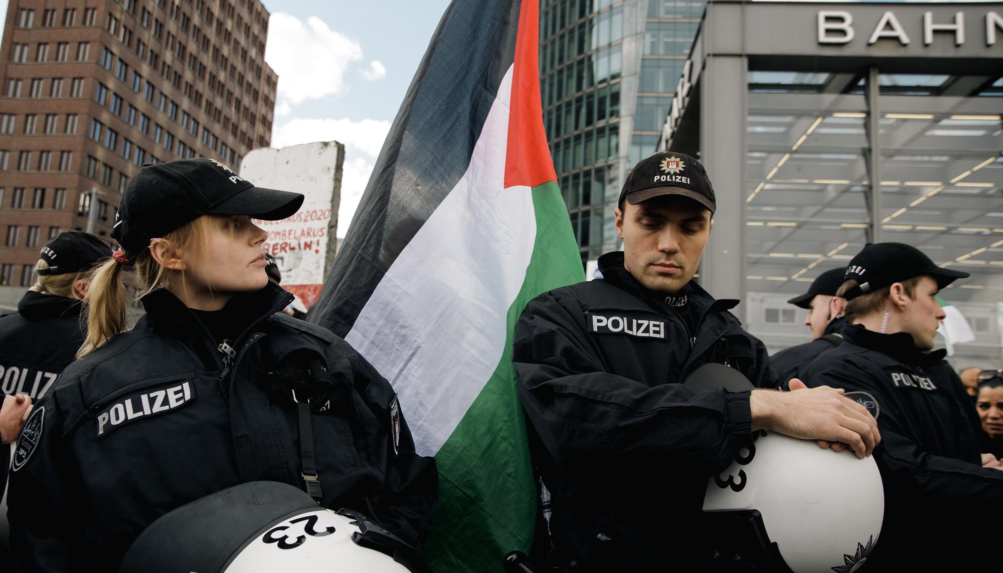 Palestina Demo Postdamer